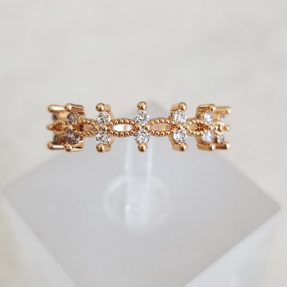 Delicate Rose Gold Ring - Picture 2 of 8